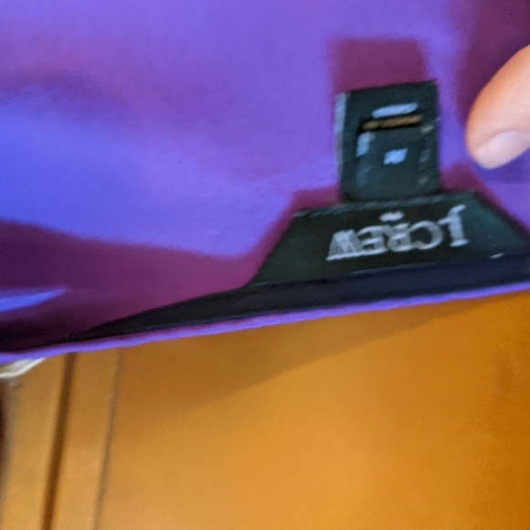 J Crew Bright Purple Blouse SZ M - Picture 5 of 11